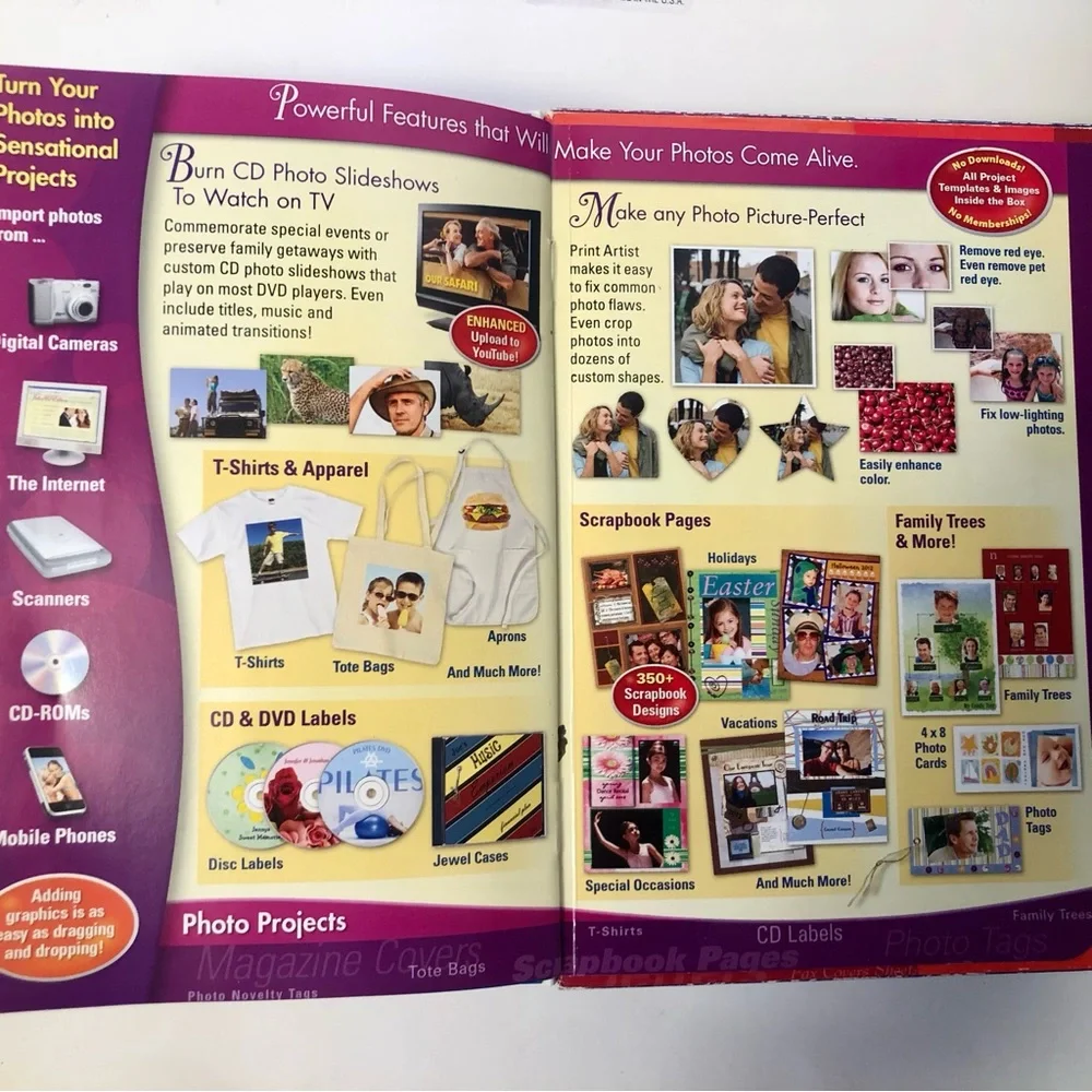 Print Artist Platinum Edition, Version 24, Create Spectacular Print Projects